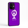 כיסוי בעיצוב אישי עם השם שלך לדגם - Realme Narzo 70 Pro 5G בעיצוב גלובוסי שלום