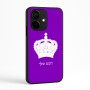 כיסוי בעיצוב אישי עם השם שלך לדגם - Realme Narzo 70 Pro 5G בעיצוב כתר מלכותי
