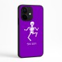כיסוי בעיצוב אישי עם השם שלך לדגם - Realme Narzo 70 Pro 5G בעיצוב סקלטון