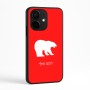 כיסוי בעיצוב אישי עם השם שלך לדגם - Realme Narzo 70 Pro 5G בעיצוב דוב