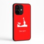 כיסוי בעיצוב אישי עם השם שלך לדגם - Realme Narzo 70 Pro 5G בעיצוב ג'ירפה באפריקה