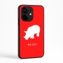 כיסוי בעיצוב אישי עם השם שלך לדגם - Realme Narzo 70 Pro 5G בעיצוב קרנף