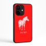 כיסוי בעיצוב אישי עם השם שלך לדגם - Realme Narzo 70 Pro 5G בעיצוב זברה
