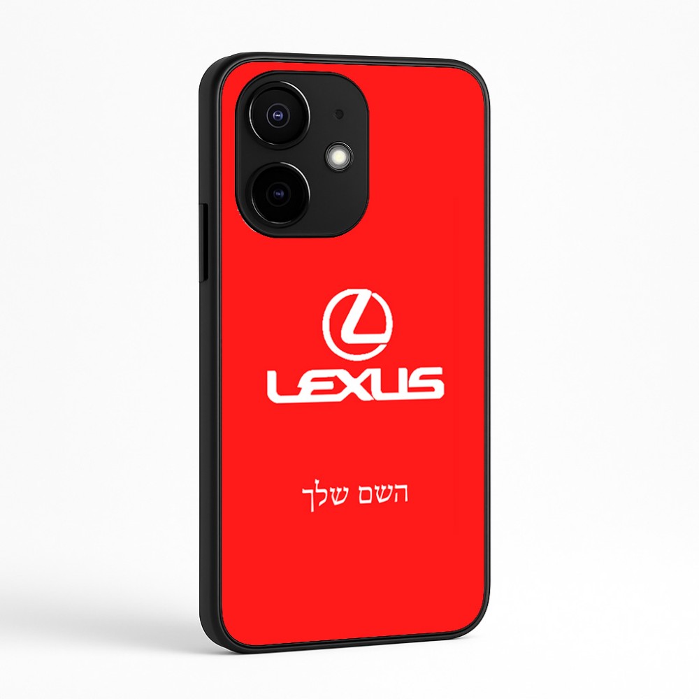 כיסוי בעיצוב אישי עם השם שלך לדגם - Realme Narzo 70 Pro 5G בעיצוב לקסוס