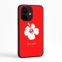 כיסוי בעיצוב אישי עם השם שלך לדגם - Realme Narzo 70 Pro 5G בעיצוב פרח היביסקוס