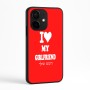 כיסוי בעיצוב אישי עם השם שלך לדגם - Realme Narzo 70 Pro 5G בעיצוב אוהב את החברה שלי