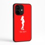 כיסוי בעיצוב אישי עם השם שלך לדגם - Realme Narzo 70 Pro 5G בעיצוב אישה בהריון