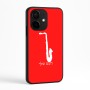 כיסוי בעיצוב אישי עם השם שלך לדגם - Realme Narzo 70 Pro 5G בעיצוב סקסופון