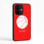 כיסוי בעיצוב אישי עם השם שלך לדגם - Realme Narzo 70 Pro 5G בעיצוב כדורסל