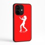 כיסוי בעיצוב אישי עם השם שלך לדגם - Realme Narzo 70 Pro 5G בעיצוב אישה מגוננת