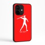 כיסוי בעיצוב אישי עם השם שלך לדגם - Realme Narzo 70 Pro 5G בעיצוב זורק כידון