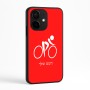 כיסוי בעיצוב אישי עם השם שלך לדגם - Realme Narzo 70 Pro 5G בעיצוב אופניים אולימפיים