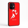 כיסוי בעיצוב אישי עם השם שלך לדגם - Realme Narzo 70 Pro 5G בעיצוב רצים אולימפיים