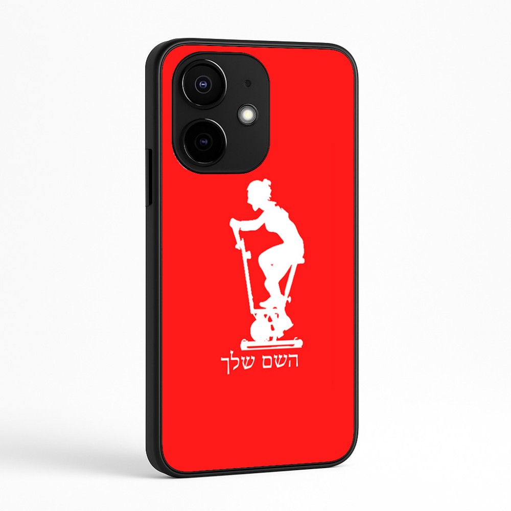 כיסוי בעיצוב אישי עם השם שלך לדגם - Realme Narzo 70 Pro 5G בעיצוב אימון ספינינג - אישה