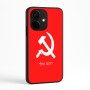 כיסוי בעיצוב אישי עם השם שלך לדגם - Realme Narzo 70 Pro 5G בעיצוב פטיש ומגל