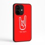כיסוי בעיצוב אישי עם השם שלך לדגם - Realme Narzo 70 Pro 5G בעיצוב יד סלע