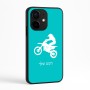 כיסוי בעיצוב אישי עם השם שלך לדגם - Realme Narzo 70 Pro 5G בעיצוב מוטוקרוס