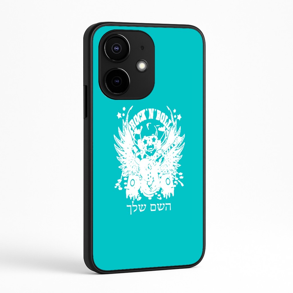 כיסוי בעיצוב אישי עם השם שלך לדגם - Realme Narzo 70 Pro 5G בעיצוב רוקנרול