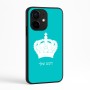 כיסוי בעיצוב אישי עם השם שלך לדגם - Realme Narzo 70 Pro 5G בעיצוב כתר מלכותי