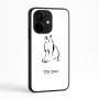 כיסוי בעיצוב אישי עם השם שלך לדגם - Realme Narzo 70 Pro 5G בעיצוב חתול