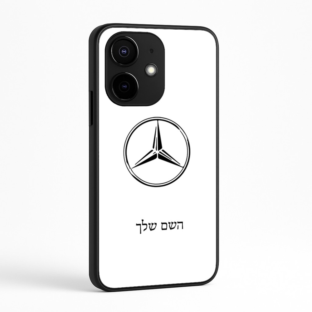 כיסוי בעיצוב אישי עם השם שלך לדגם - Realme Narzo 70 Pro 5G בעיצוב מרצדס-בנץ