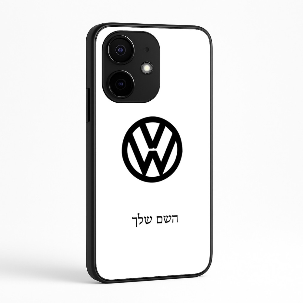 כיסוי בעיצוב אישי עם השם שלך לדגם - Realme Narzo 70 Pro 5G בעיצוב פולקסווגן