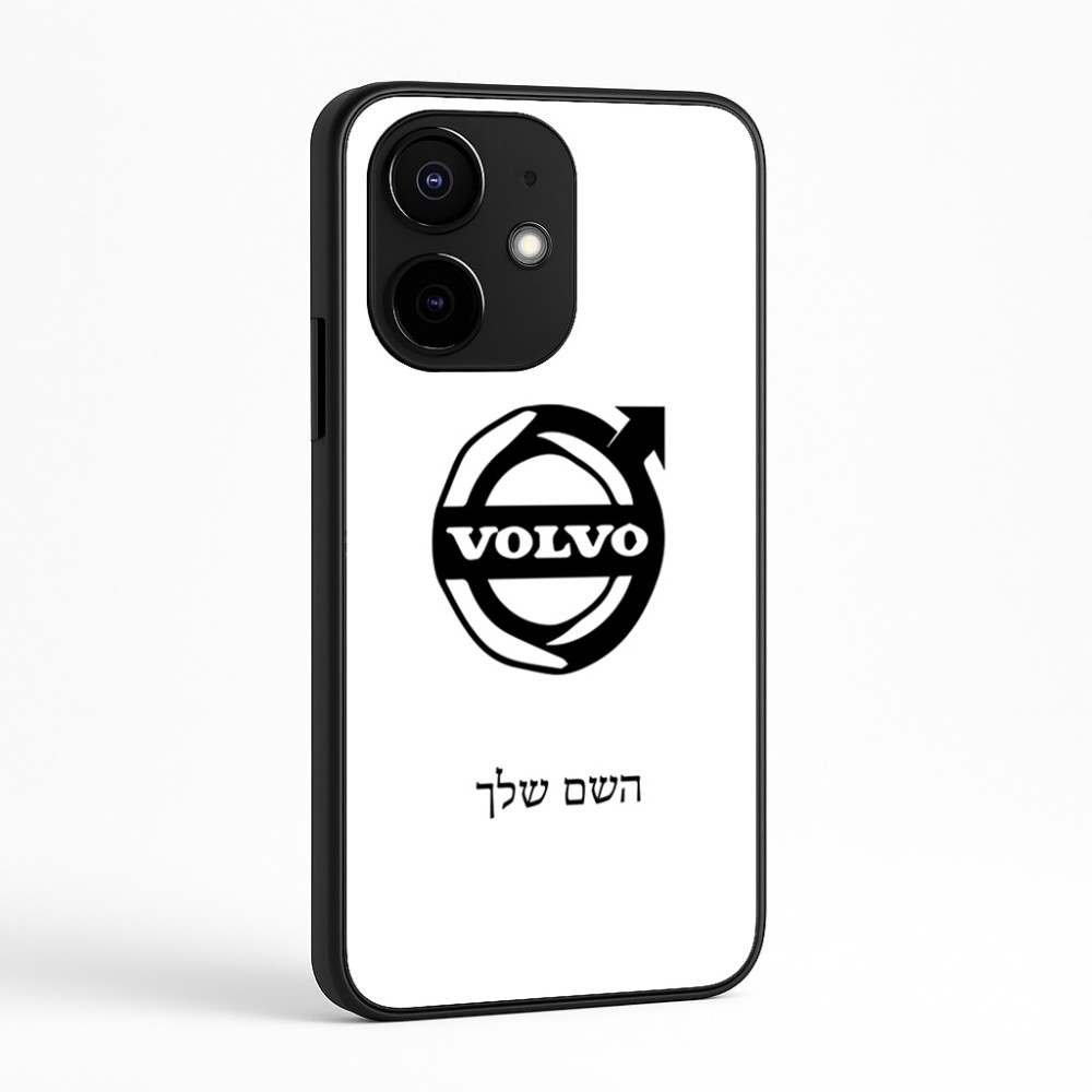 כיסוי בעיצוב אישי עם השם שלך לדגם - Realme Narzo 70 Pro 5G בעיצוב וולוו