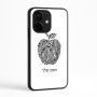 כיסוי בעיצוב אישי עם השם שלך לדגם - Realme Narzo 70 Pro 5G בעיצוב הדפס תפוח