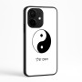 כיסוי בעיצוב אישי עם השם שלך לדגם - Realme Narzo 70 Pro 5G בעיצוב סמל יינג יאנג