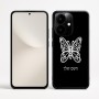 כיסוי בעיצוב אישי עם השם שלך לדגם - Realme Narzo 70 Pro 5G בעיצוב פרפר