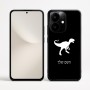 כיסוי בעיצוב אישי עם השם שלך לדגם - Realme Narzo 70 Pro 5G בעיצוב דינוזאור