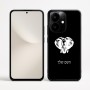 כיסוי בעיצוב אישי עם השם שלך לדגם - Realme Narzo 70 Pro 5G בעיצוב ראש פיל