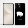 כיסוי בעיצוב אישי עם השם שלך לדגם - Realme Narzo 70 Pro 5G בעיצוב חזיר