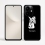 כיסוי בעיצוב אישי עם השם שלך לדגם - Realme Narzo 70 Pro 5G בעיצוב ארנב מחזיק גזר