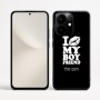 כיסוי בעיצוב אישי עם השם שלך לדגם - Realme Narzo 70 Pro 5G בעיצוב נשקי את חבר שלי