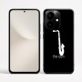 כיסוי בעיצוב אישי עם השם שלך לדגם - Realme Narzo 70 Pro 5G בעיצוב סקסופון