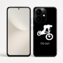 כיסוי בעיצוב אישי עם השם שלך לדגם - Realme Narzo 70 Pro 5G בעיצוב רוכב אופניים
