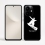 כיסוי בעיצוב אישי עם השם שלך לדגם - Realme Narzo 70 Pro 5G בעיצוב סנובורדיסט