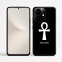 כיסוי בעיצוב אישי עם השם שלך לדגם - Realme Narzo 70 Pro 5G בעיצוב אנק - מפתח החיים המצרי