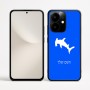 כיסוי בעיצוב אישי עם השם שלך לדגם - Realme Narzo 70 Pro 5G בעיצוב כריש ראש פטיש