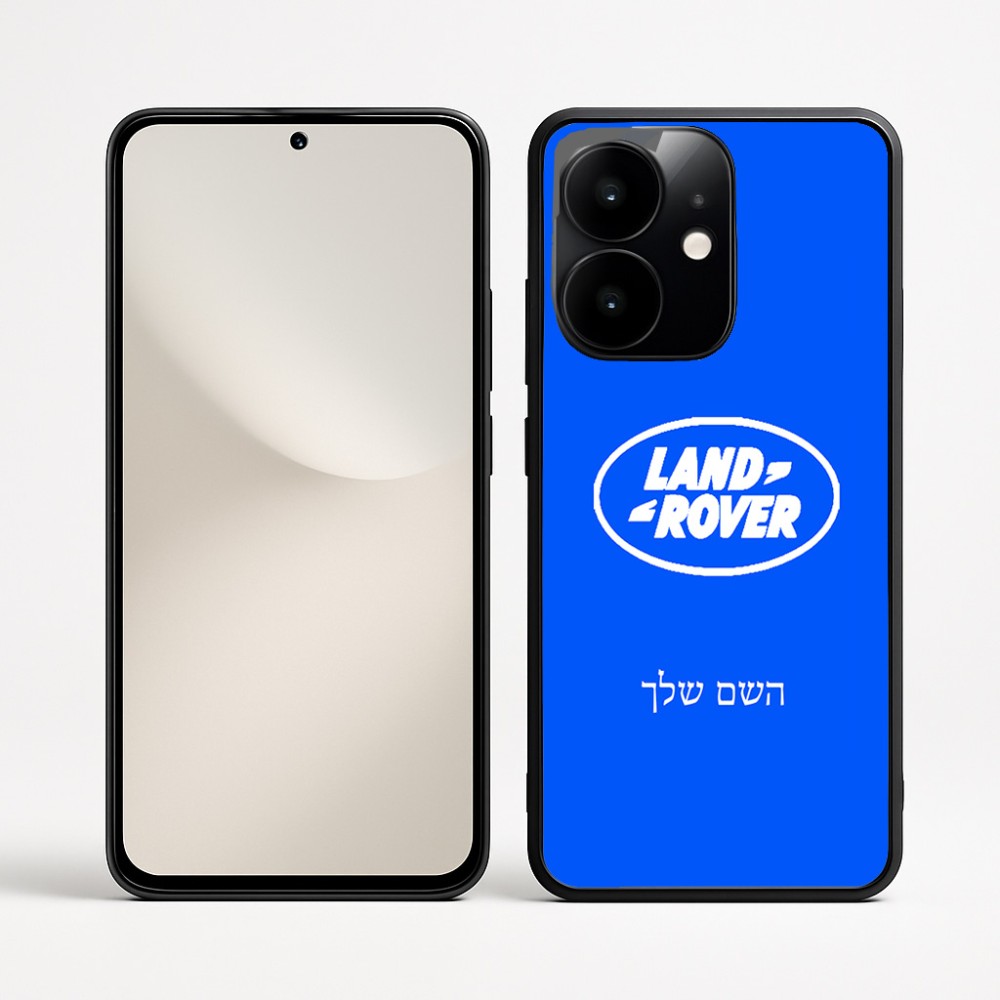 כיסוי בעיצוב אישי עם השם שלך לדגם - Realme Narzo 70 Pro 5G בעיצוב לנד רובר