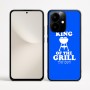 כיסוי בעיצוב אישי עם השם שלך לדגם - Realme Narzo 70 Pro 5G בעיצוב מלך הגריל