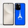 כיסוי בעיצוב אישי עם השם שלך לדגם - Realme Narzo 70 Pro 5G בעיצוב מגדל אייפל