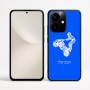 כיסוי בעיצוב אישי עם השם שלך לדגם - Realme Narzo 70 Pro 5G בעיצוב רוכב טרקטורונים