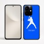 כיסוי בעיצוב אישי עם השם שלך לדגם - Realme Narzo 70 Pro 5G בעיצוב שחקן בייסבול