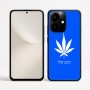 כיסוי בעיצוב אישי עם השם שלך לדגם - Realme Narzo 70 Pro 5G בעיצוב עלה מריחואנה - גראס