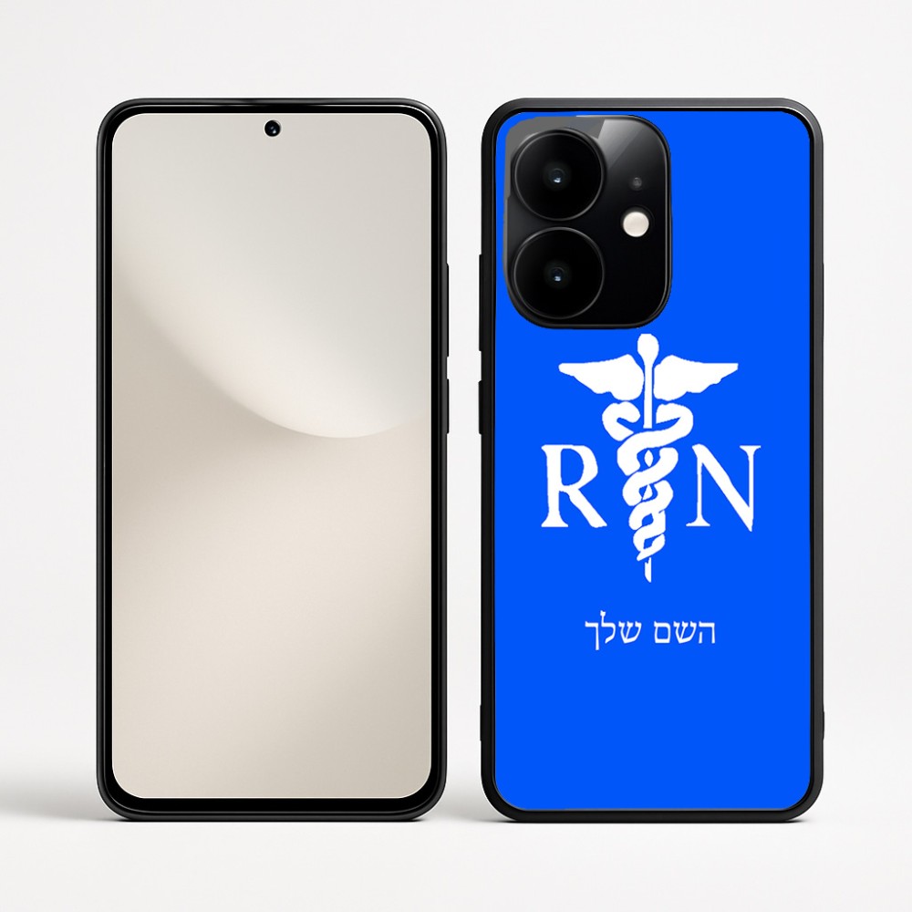 כיסוי בעיצוב אישי עם השם שלך לדגם - Realme Narzo 70 Pro 5G בעיצוב אחות מוסמכת