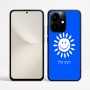 כיסוי בעיצוב אישי עם השם שלך לדגם - Realme Narzo 70 Pro 5G בעיצוב שמש