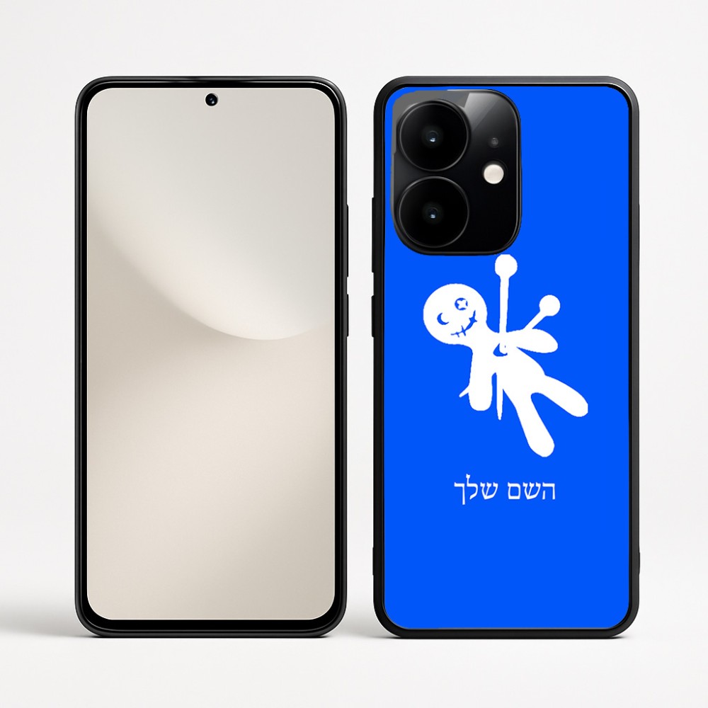 כיסוי בעיצוב אישי עם השם שלך לדגם - Realme Narzo 70 Pro 5G בעיצוב וודו
