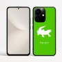 כיסוי בעיצוב אישי עם השם שלך לדגם - Realme Narzo 70 Pro 5G בעיצוב תנין